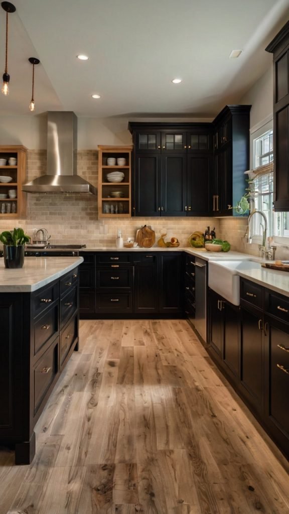 15 Stunning Black Kitchen Cabinets Ideas to Transform Your Space