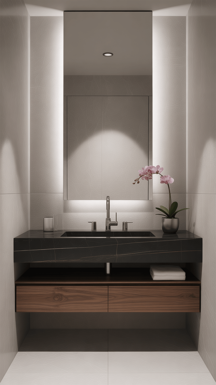 15 Beautiful Black Marble Bathroom Ideas for Timeless Luxury