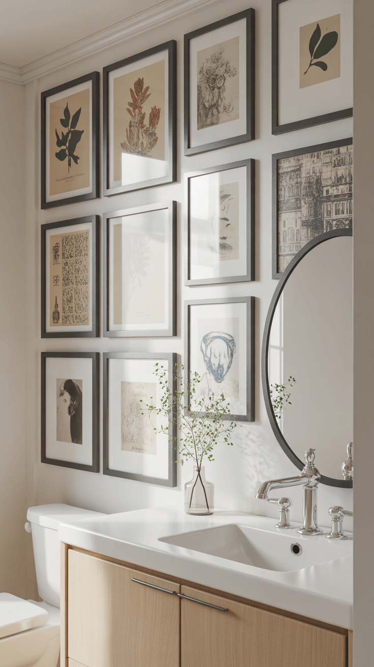 15 Creative Bathroom Wall Decor Ideas to Transform Your Space