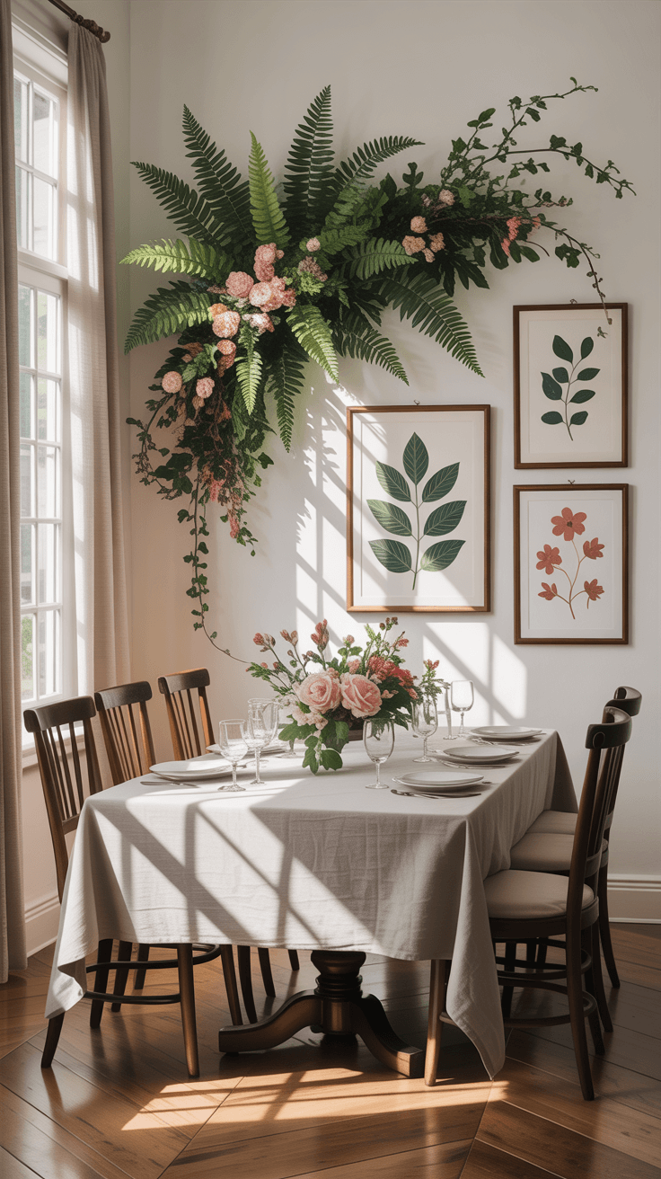 15 Creative Dining Room Wall Decor Ideas to Elevate Your Space