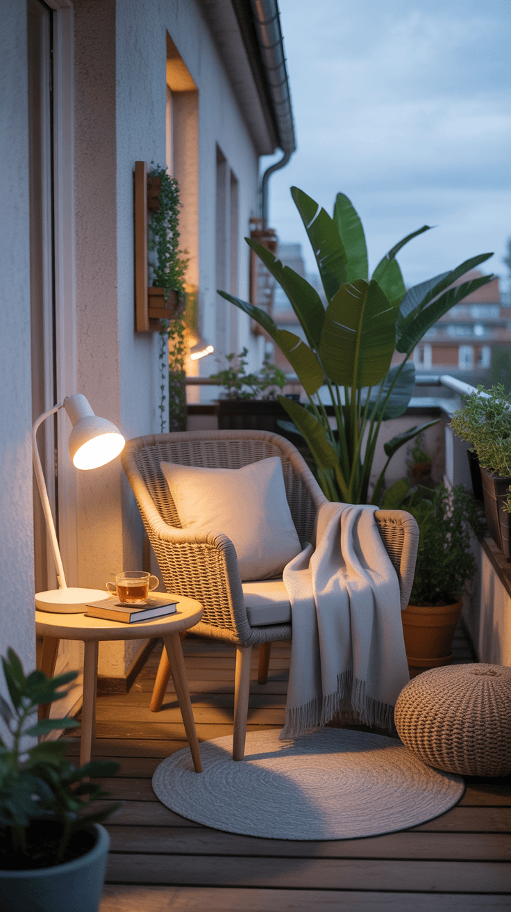 Image showcasing 15 Apartment Balcony Decorating Ideas That’ll Make You Actually Want to ...