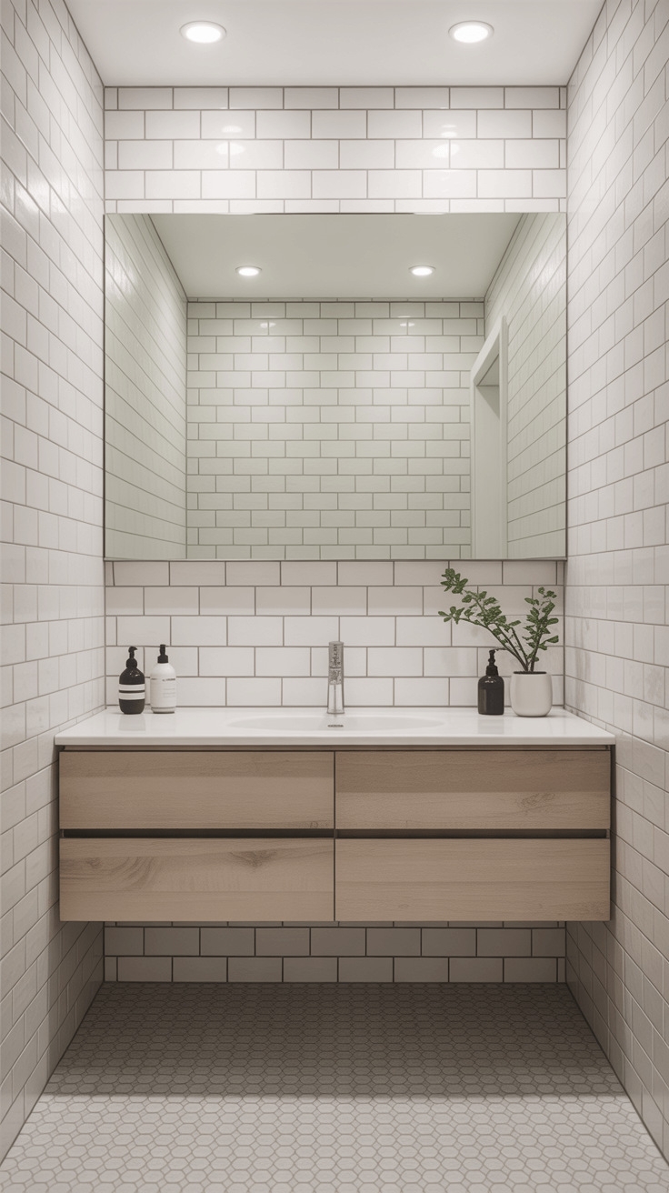 15 Gorgeous White Subway Tile Bathroom Designs for Every Style