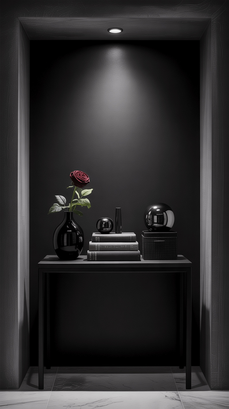 15 Black Entryway Table Decor Ideas That Are Anything But Basic