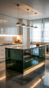 15 Stunning Green Kitchen Island Ideas for Modern Home Style