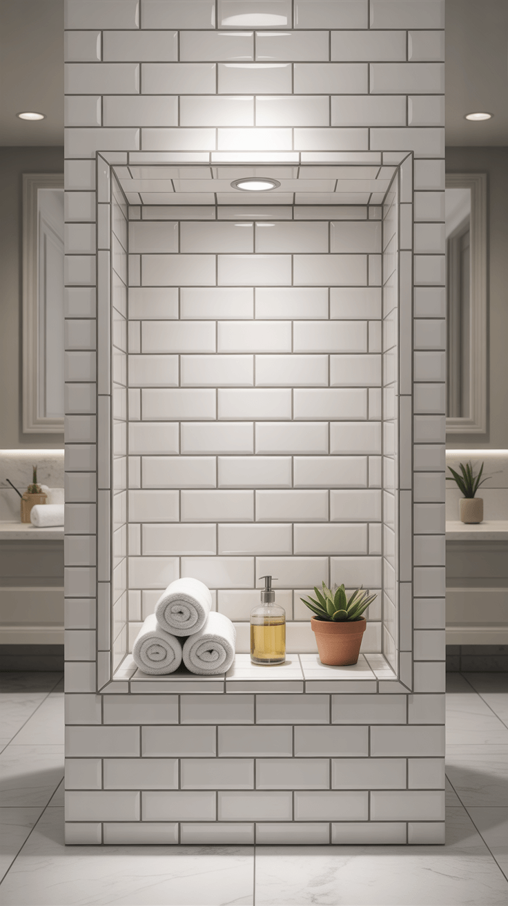 15 Gorgeous White Subway Tile Bathroom Designs for Every Style