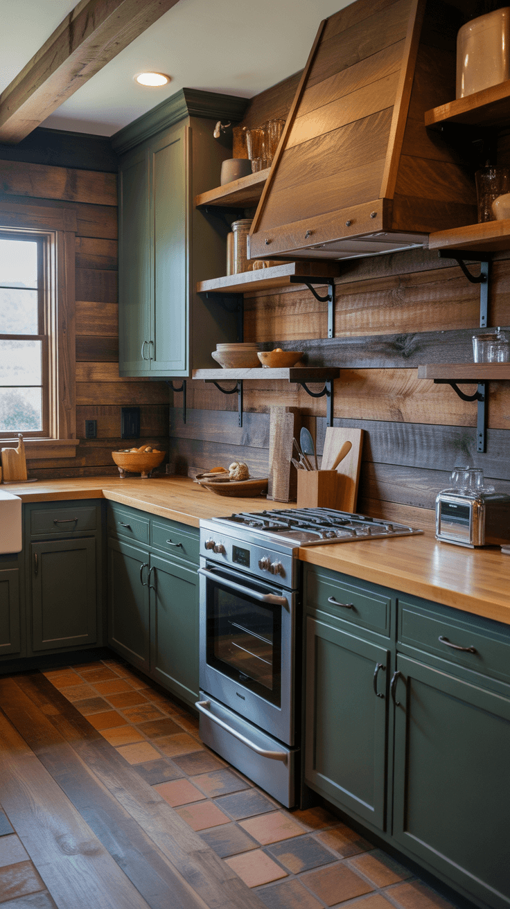 15 Stunning Dark Green Kitchen Ideas to Transform Your Space