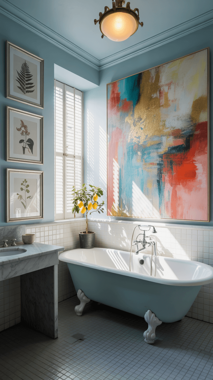 15 Creative Bathroom Wall Decor Ideas to Transform Your Space