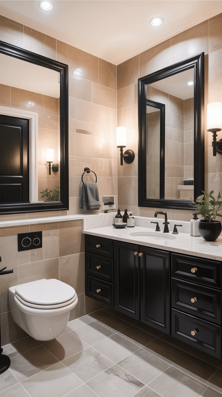 15 Beautiful Beige Tile Bathroom Ideas for a Soft Look