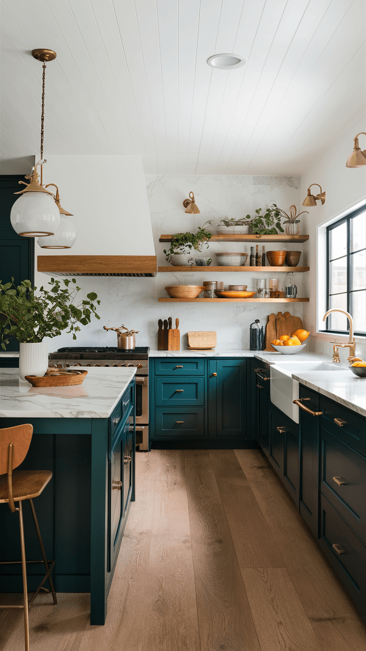 15 Stunning Green Kitchen Island Ideas for Modern Home Style