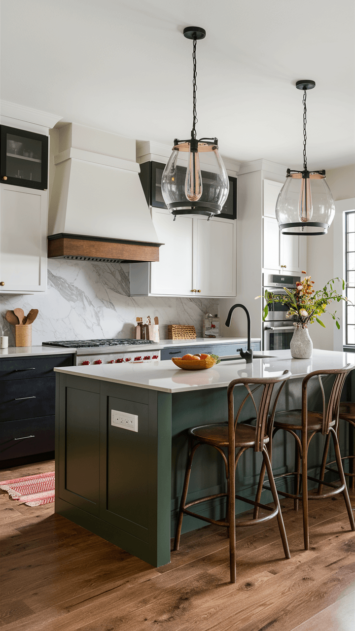 15 Stunning Green Kitchen Island Ideas for Modern Home Style