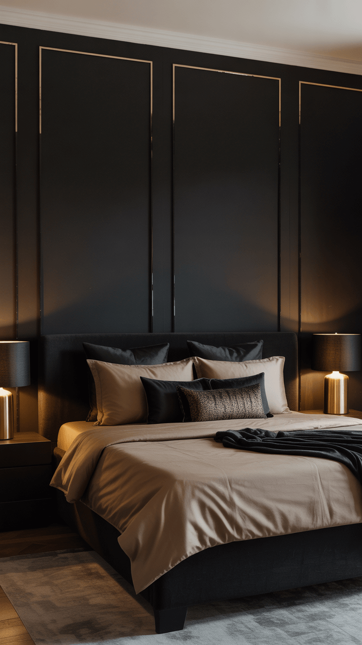 15 Black and Tan Bedroom Ideas That Are Anything But Basic