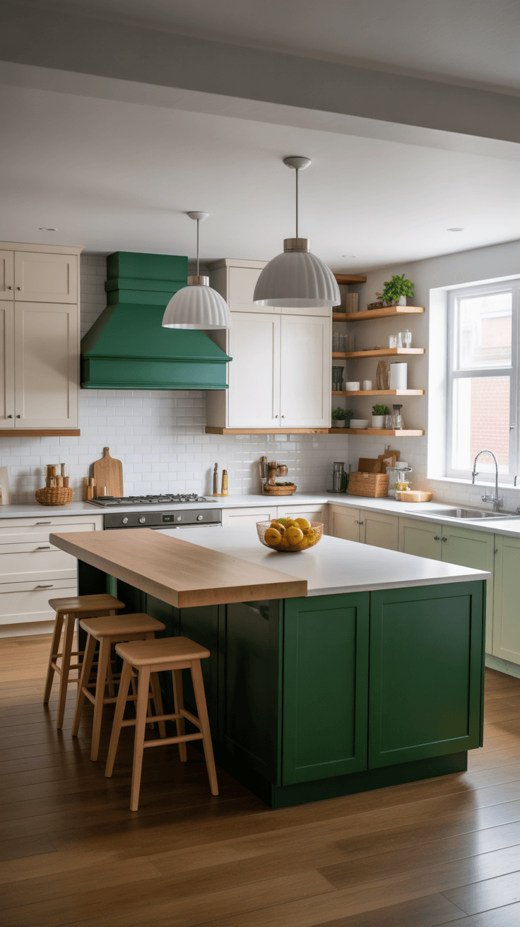 15 Stunning Green and White Kitchen Ideas for Modern Homes