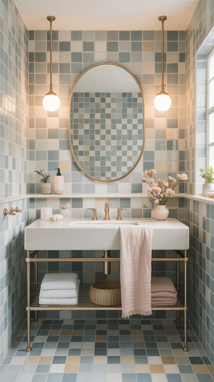 15 Unique Zellige Tile Bathroom Ideas for a Moroccan Touch