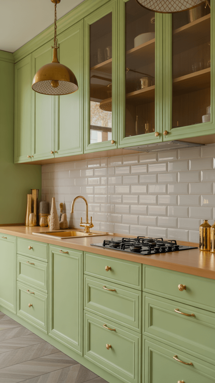 15 Beautiful Light Green Kitchen Ideas and Stylish Color Combos