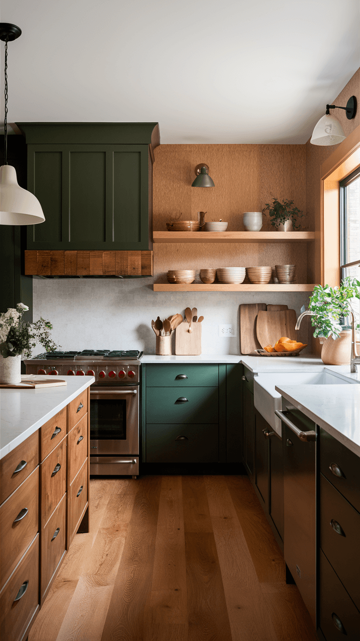 15 Stunning Forest Green Kitchen Ideas for Stylish Home Inspiration