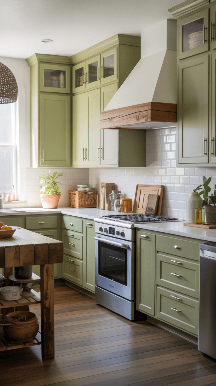 15 Stunning Green and White Kitchen Ideas for Modern Homes