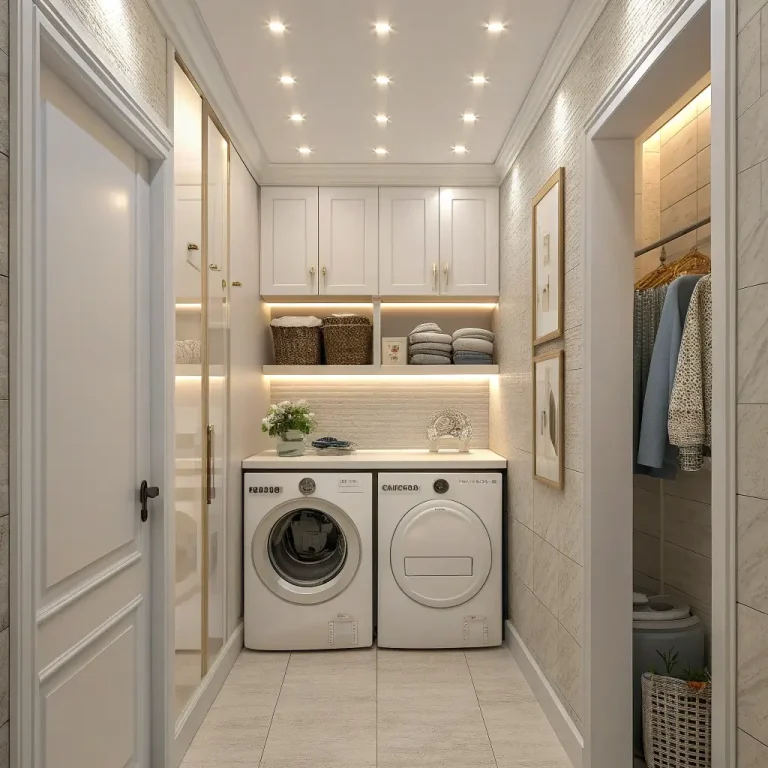 15 Brilliant Narrow Laundry Room Ideas for Stylish Small Spaces