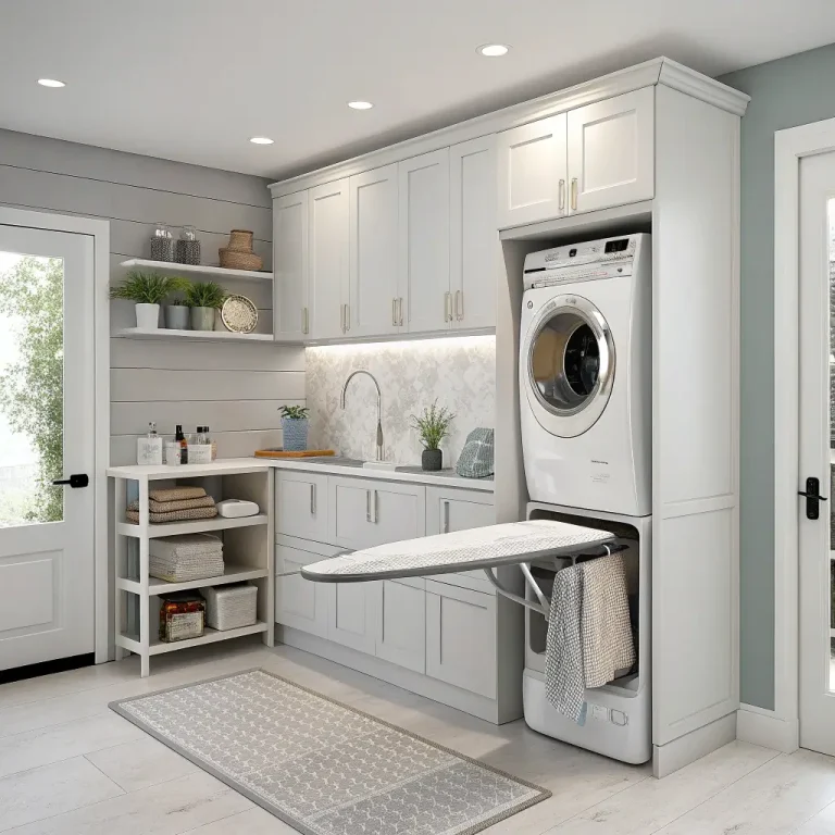 15 Brilliant Laundry Room Storage Ideas for a Neat & Stylish Space