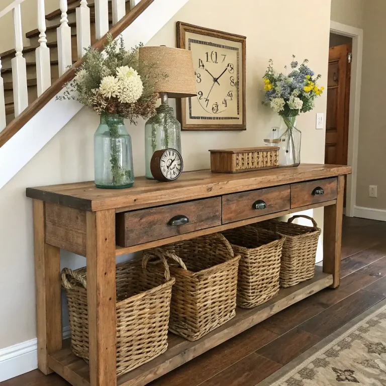 15 Beautiful Hallway Table Decor Ideas for Stylish Entryways
