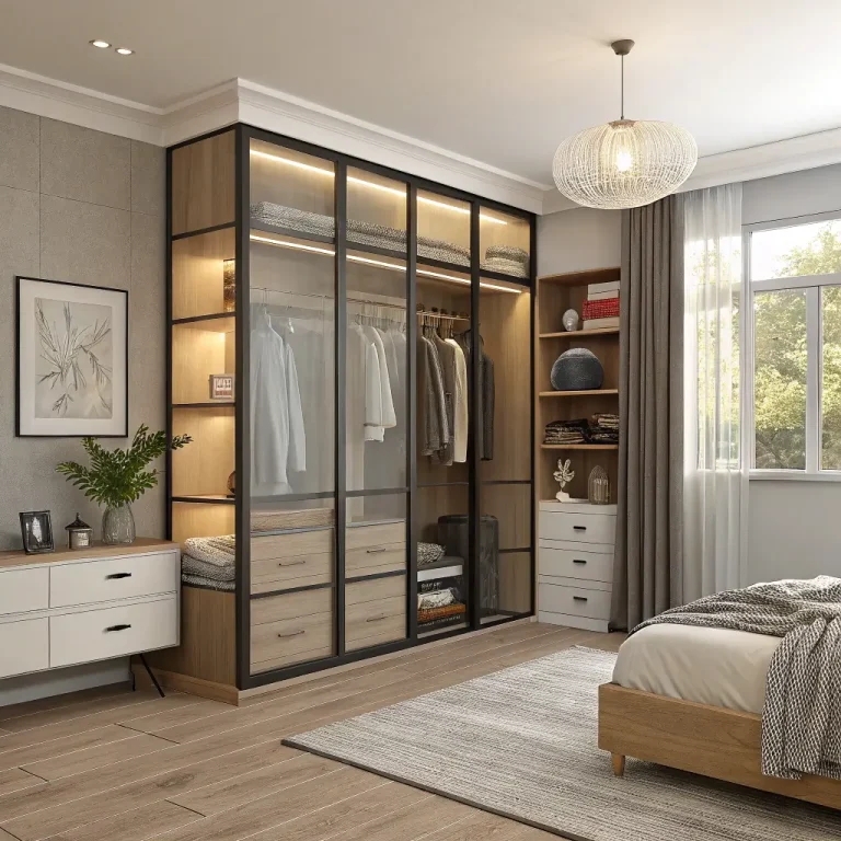15 Stunning Glass Wardrobe Design Ideas for Stylish Bedrooms