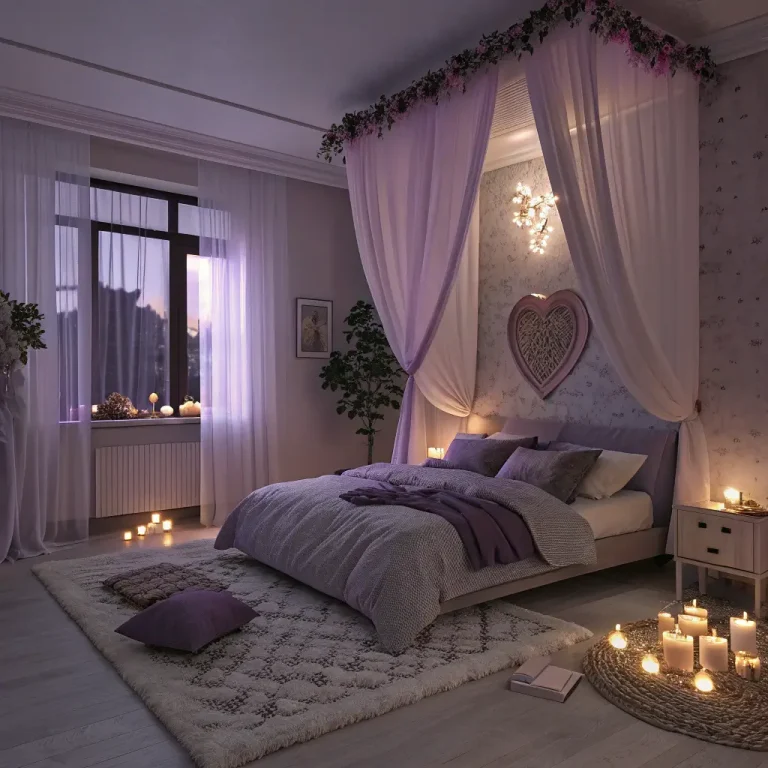 15 Beautiful Purple and Grey Bedroom Ideas for Cozy Spaces