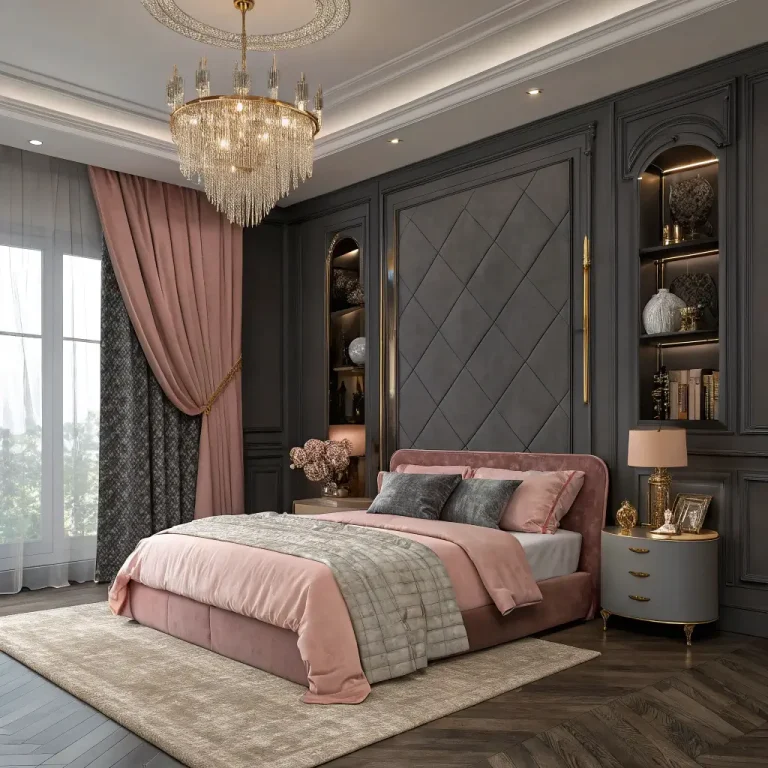 15 Beautiful Grey and Pink Bedroom Ideas for Stylish Cozy Spaces
