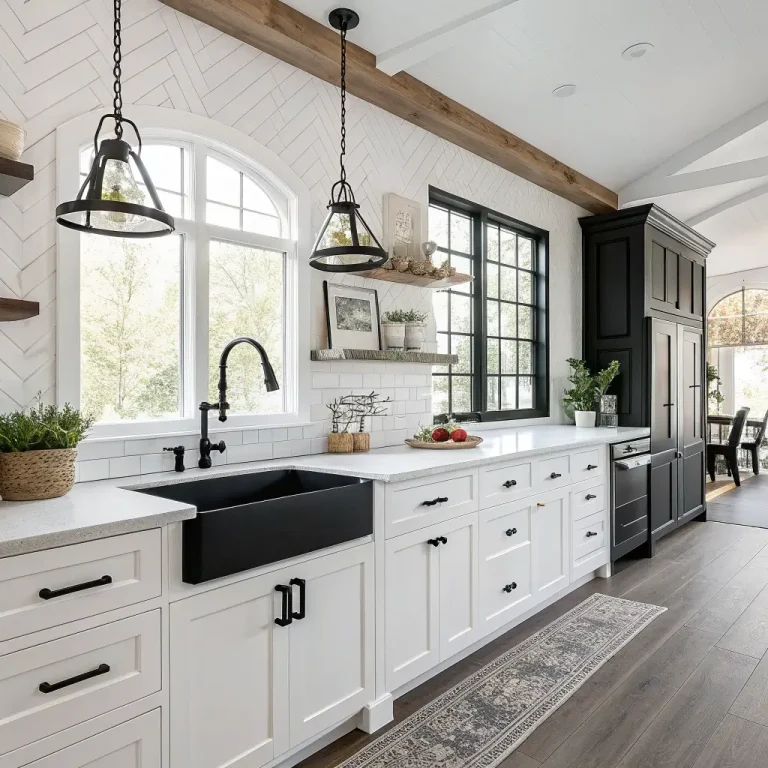 15 Stunning Modern Farmhouse Kitchen Ideas for Cozy Chic Homes