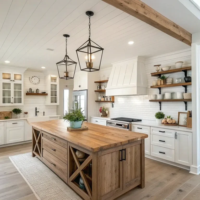 15 Stunning White Farmhouse Kitchen Ideas for Bright Cozy Homes