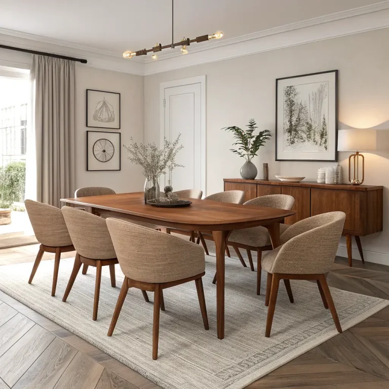 15 Stunning Mid Century Modern Dining Room Ideas for Style & Comfort