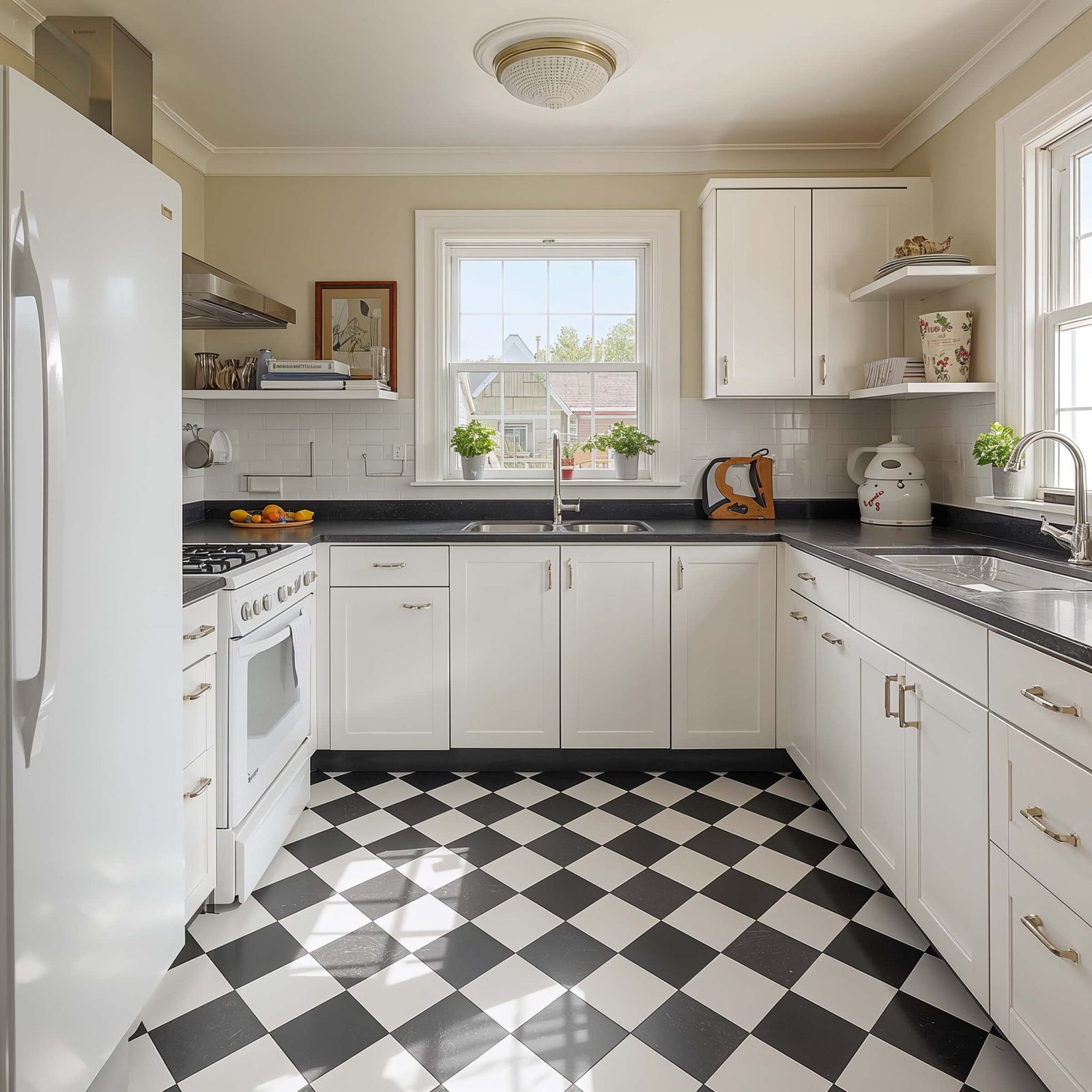 15 Stunning Black and White Tile Kitchen Ideas for Modern Spaces