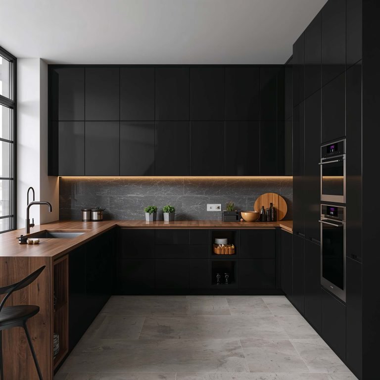 15 Stunning Black and Brown Kitchen Ideas for Cozy Modern Homes