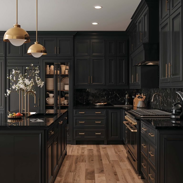 15 Stunning Black and Gold Kitchen Ideas for Luxe Spaces