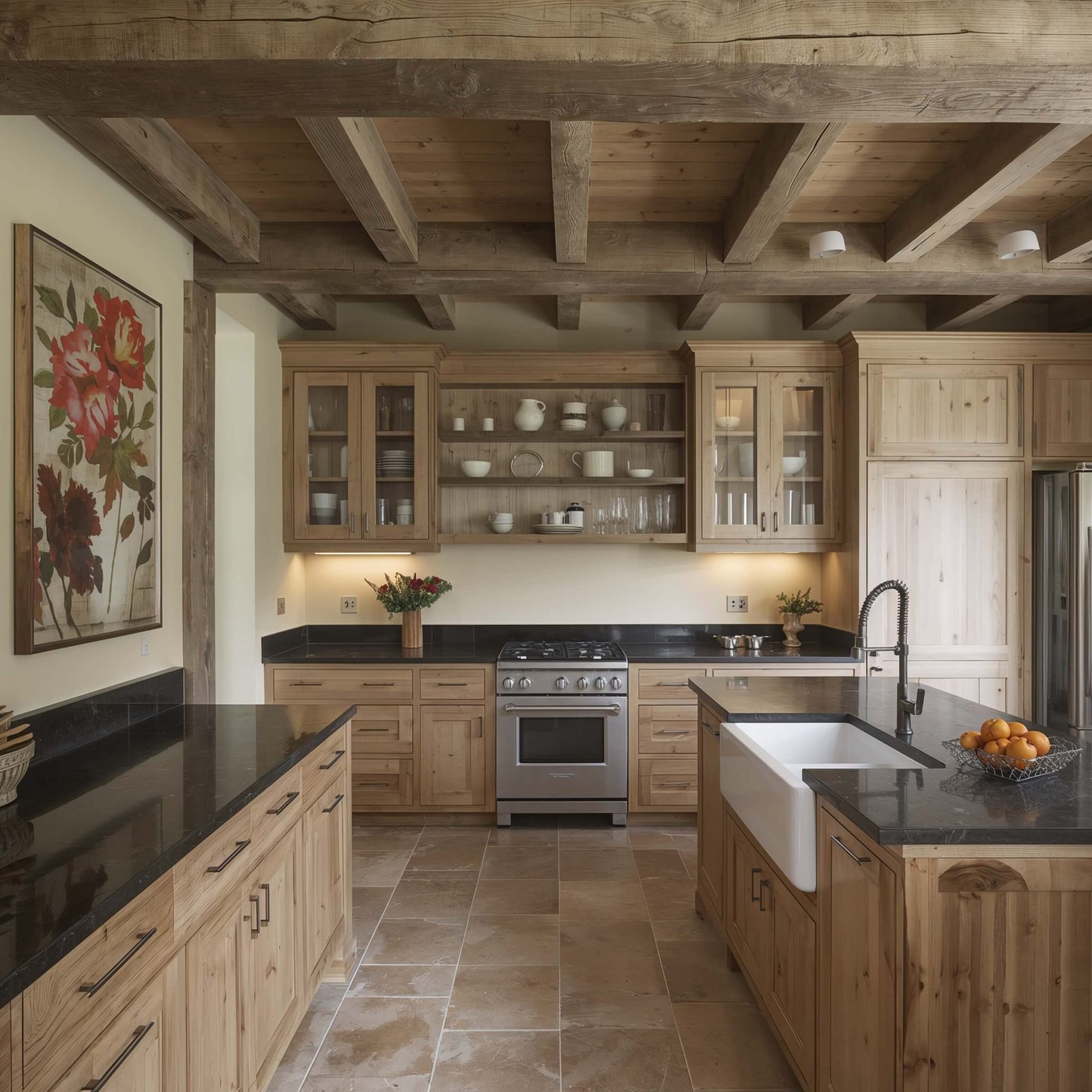 15 Stunning Black Countertops Kitchen Color Schemes Ideas for Style