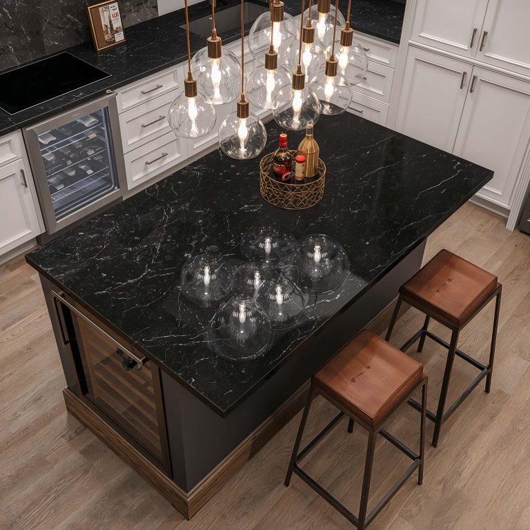 15 Stunning Black Granite Kitchen Ideas for Modern Homes