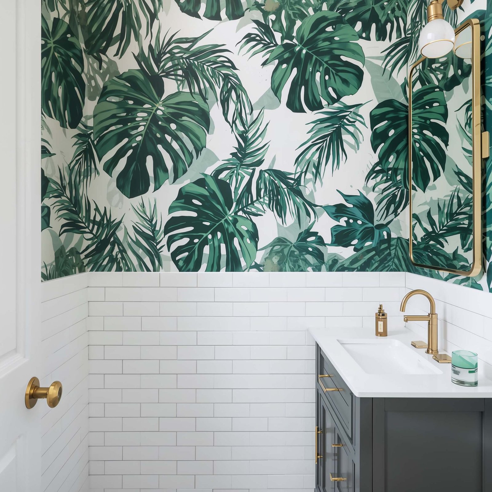 15 Stunning Small Bathroom Wallpaper Ideas for Stylish Spaces
