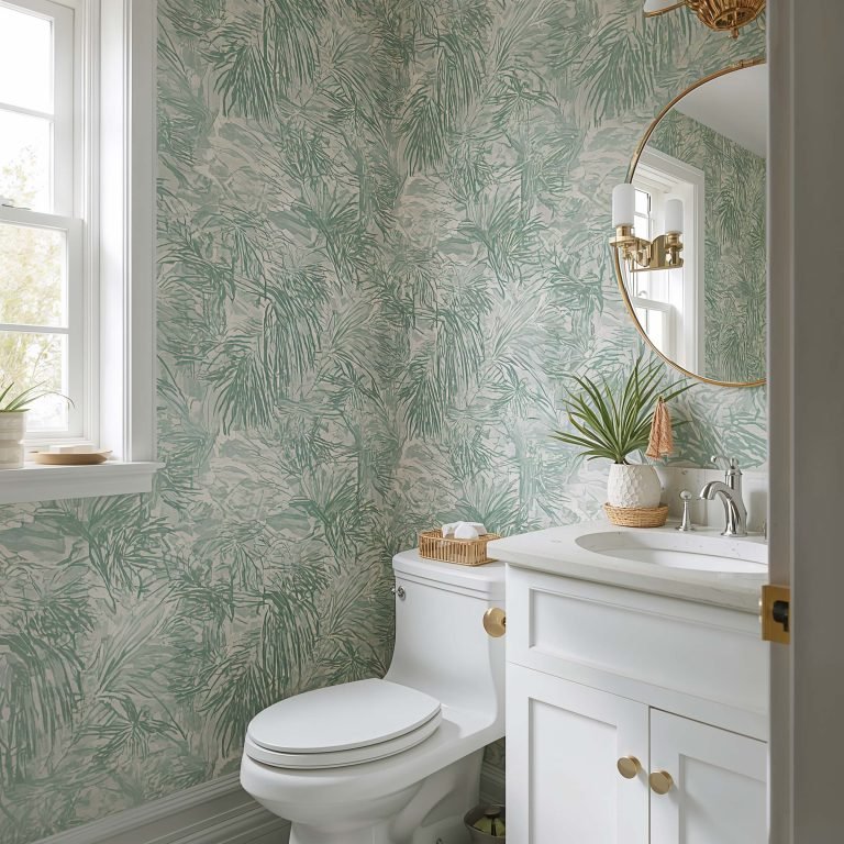 15 Beautiful Coastal Bathroom Wallpaper Ideas and Relaxing Style