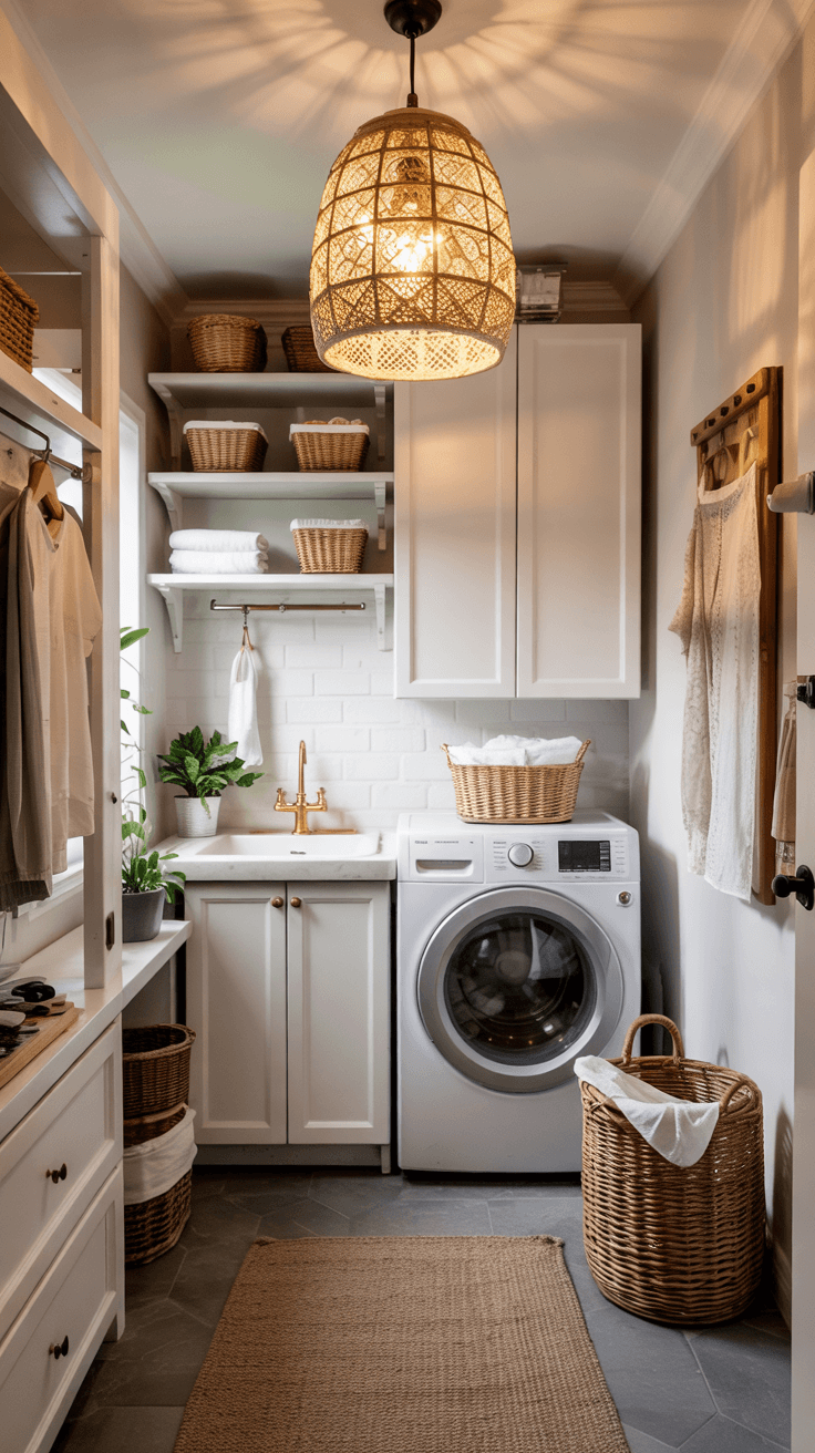 15 Brilliant Small Laundry Room Ideas for Smart Space Saving