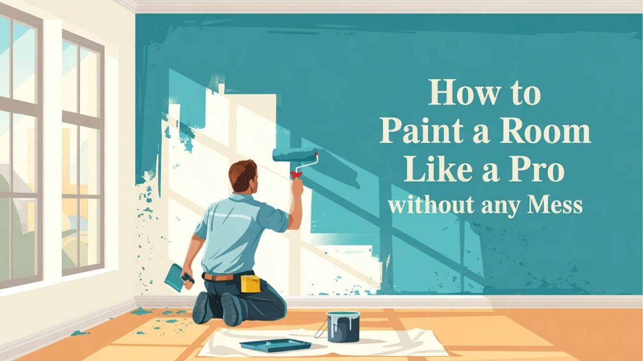 how to paint a room
