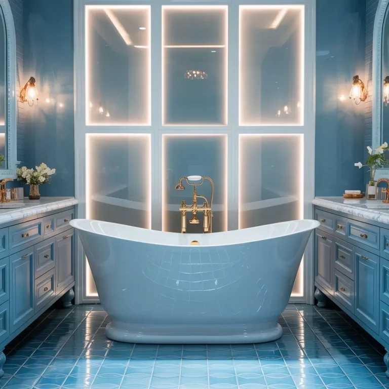 15 Stunning Blue and White Bathroom Ideas for Elegant Spaces
