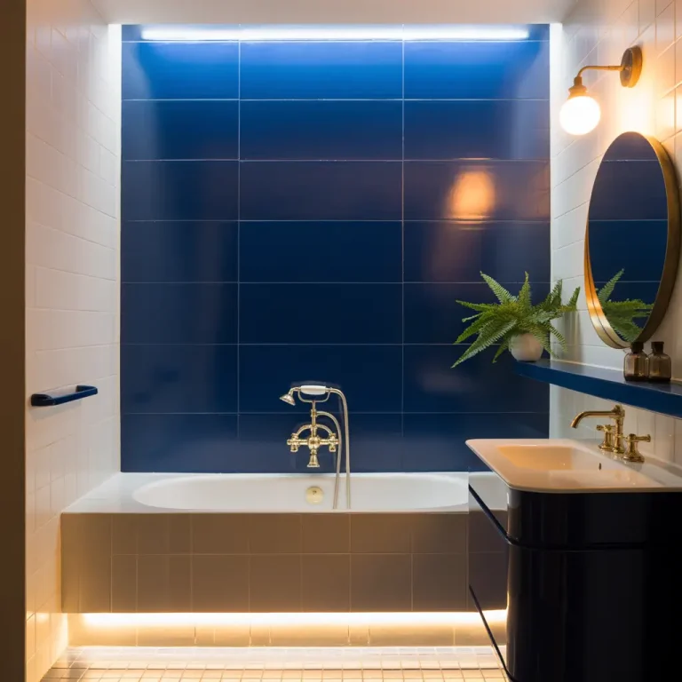 15 Stunning Retro Blue Bathroom Ideas for a Chic Vintage Look