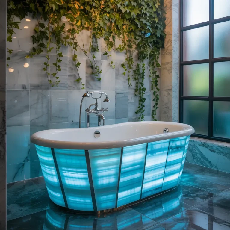 15 Stunning Blue Onyx Bathroom Ideas and Luxe Design Tips