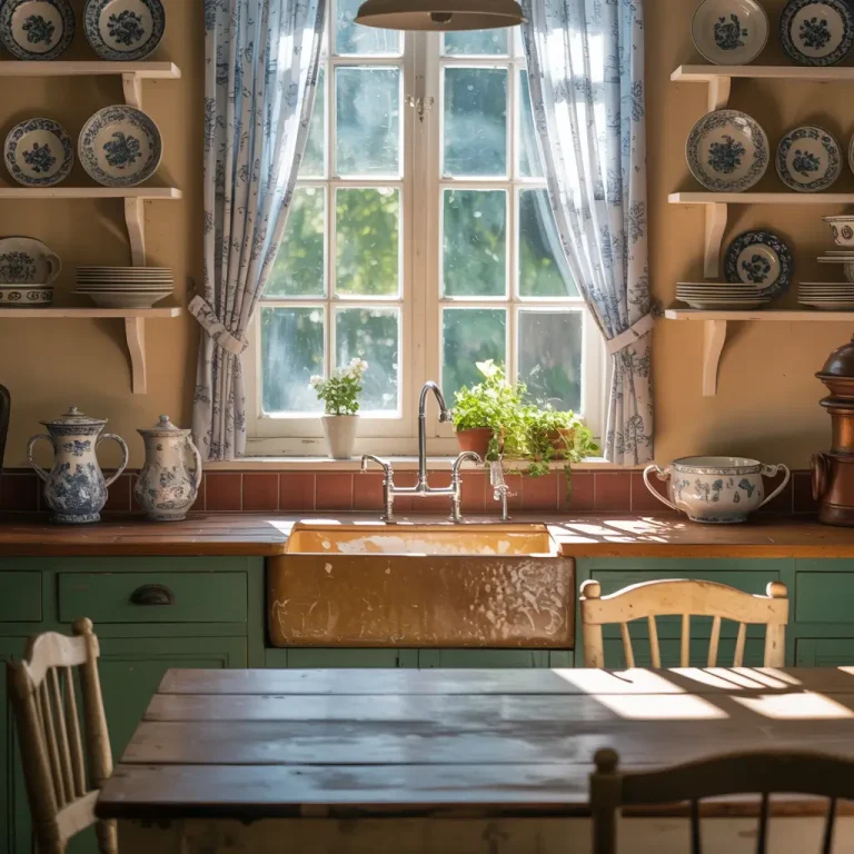 15 Beautiful Country Kitchen Curtains Ideas You’ll Love