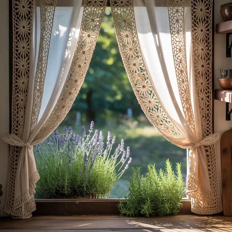 15 Charming Boho Kitchen Curtains Ideas and Warm Accents