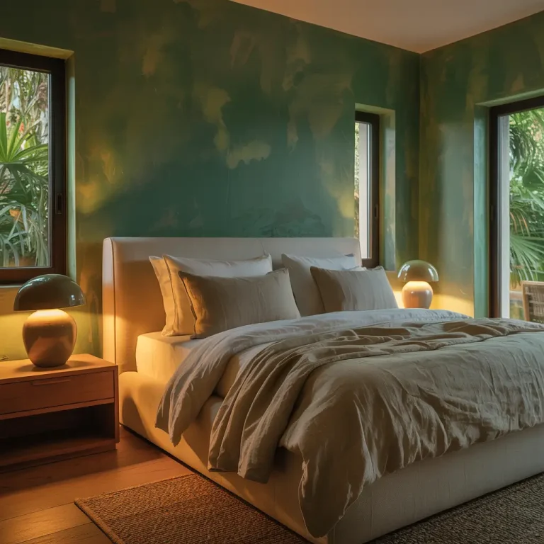 15 Gorgeous Green Wall Bedroom Ideas for Modern Homes