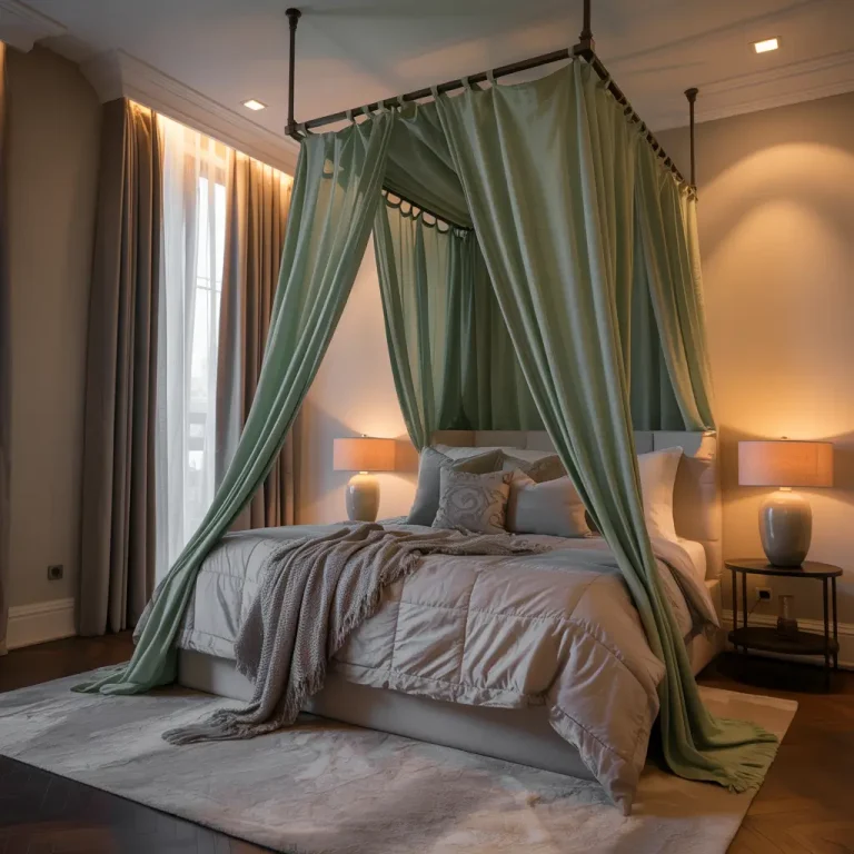 15 Inspiring Green and Grey Bedroom Ideas with Modern Touch