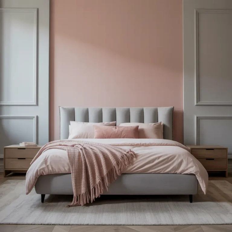 15 Gorgeous Pink and Grey Bedroom Ideas to Inspire Your Decor