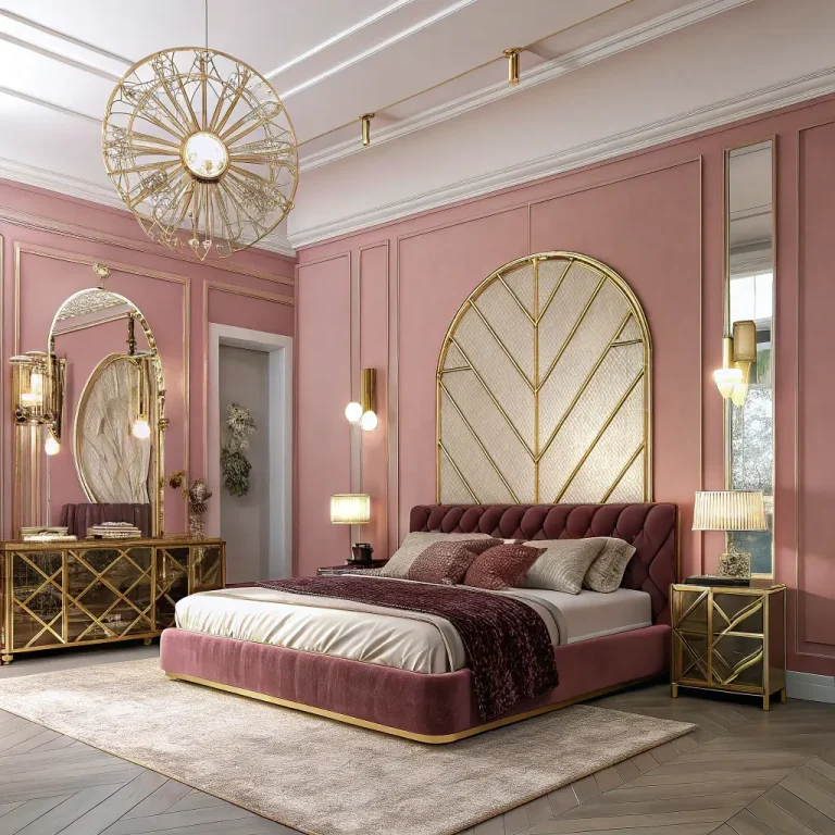 15 Dreamy Pink and Gold Bedroom Ideas for Chic Interiors