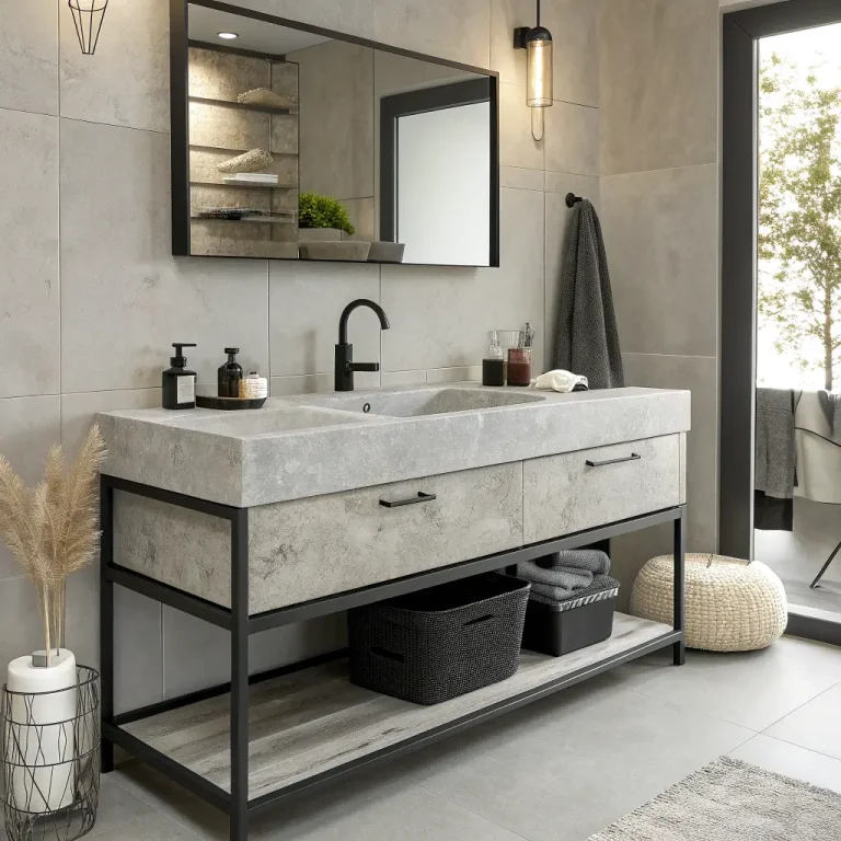 15 Creative Modern Bathroom Vanity Ideas and Sleek Styles