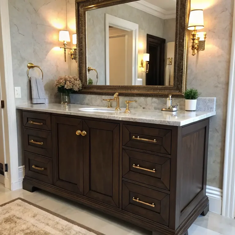 15 Beautiful Oak Bathroom Vanity Ideas and Modern Designs