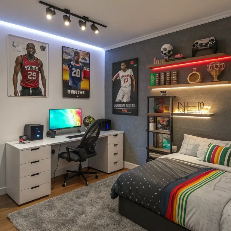 15 Unique Boys Gaming Bedroom Ideas for Futuristic Rooms